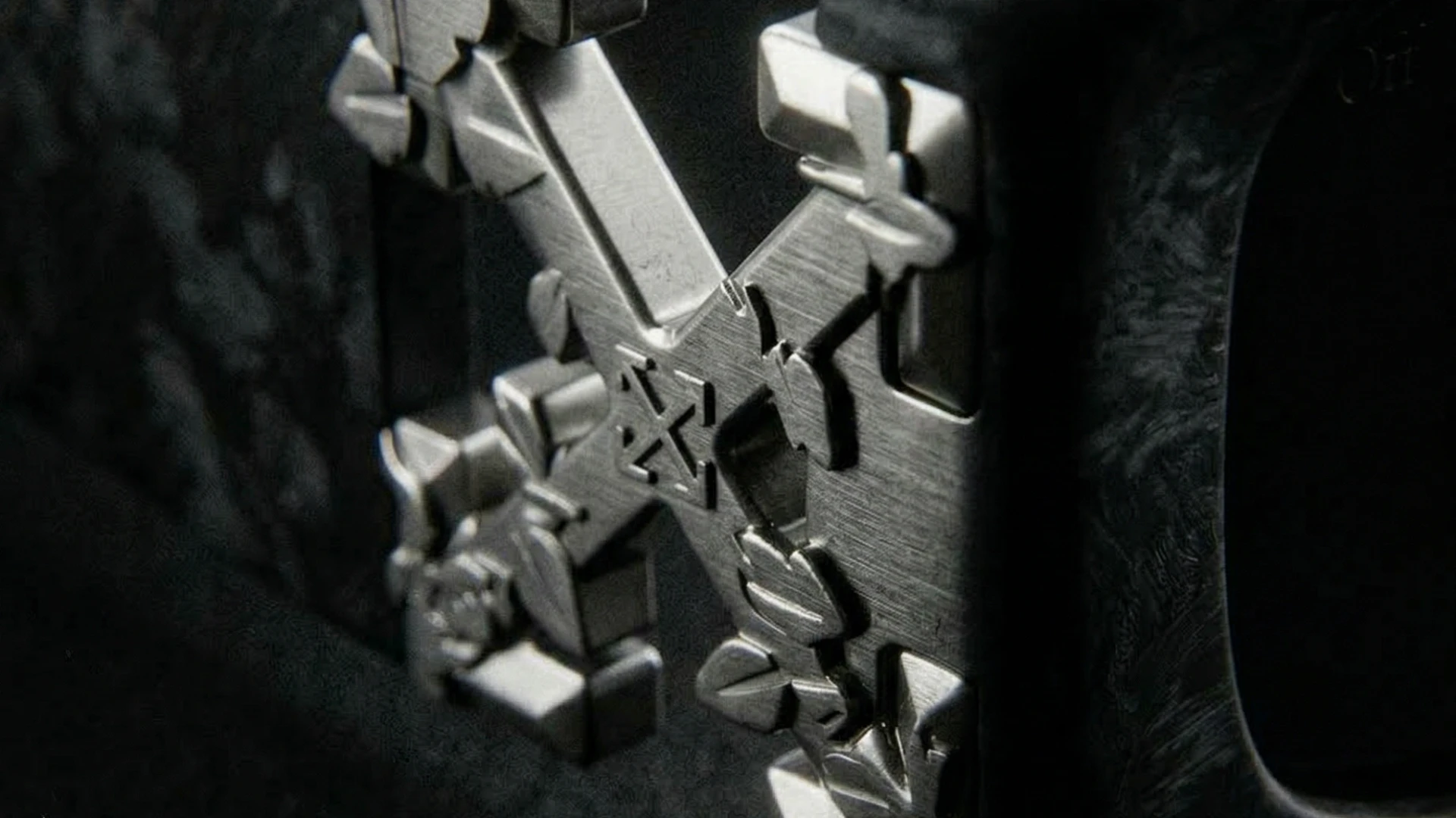 Forged Carbon — minimalist dark design detail